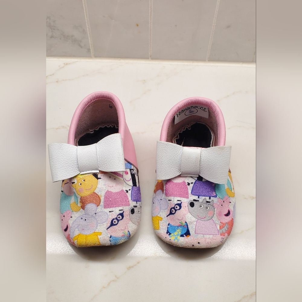 Texas Moccs Peppa Pig Size 6